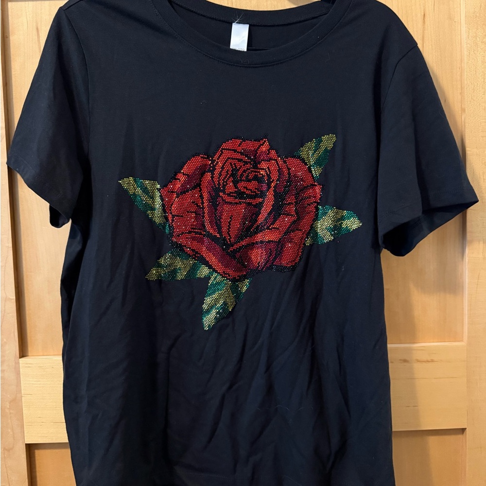 Black Rose Graphic Tee